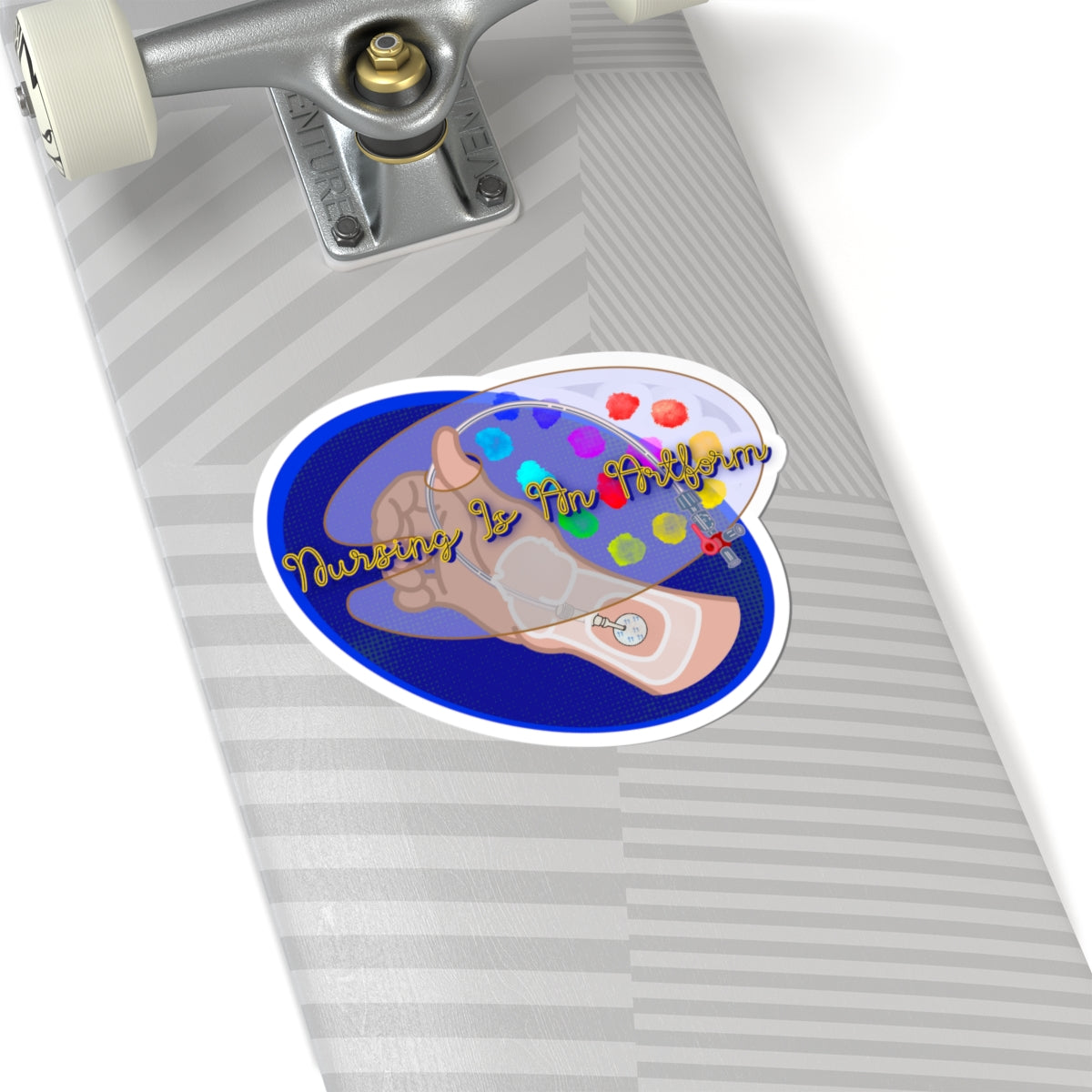 Nursing Is An Art-form Sticker