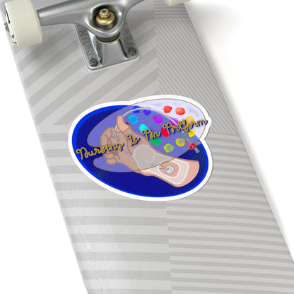 Nursing Is An Art-form Sticker