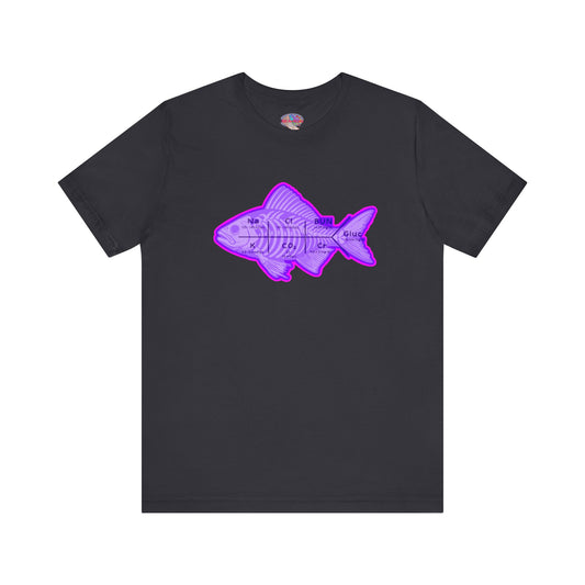 Fishbones T-Shirt , Medical Lab Values and Fish Skeleton Mashup, Funny Nursing  and Lab Tech Apparel, ICU & ER Gift