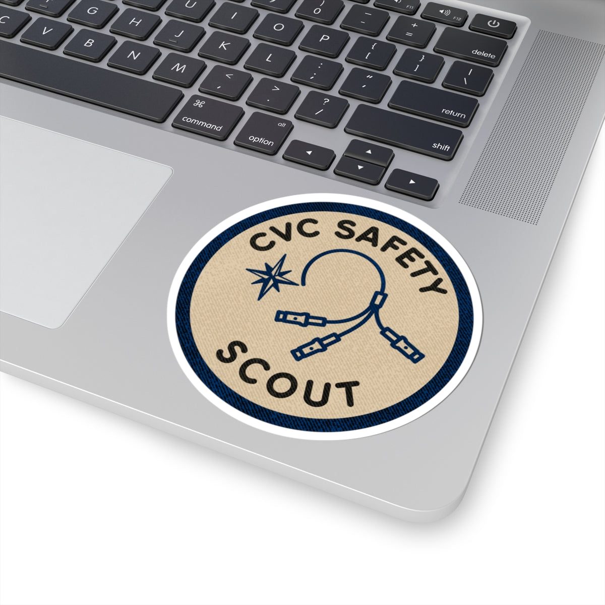 CVC Central Venous Catheter Safety Scout Badge (Sticker)