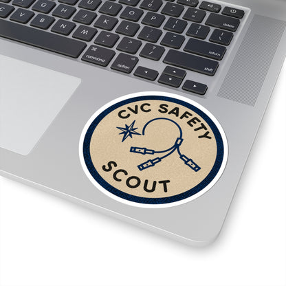 CVC Central Venous Catheter Safety Scout Badge (Sticker)