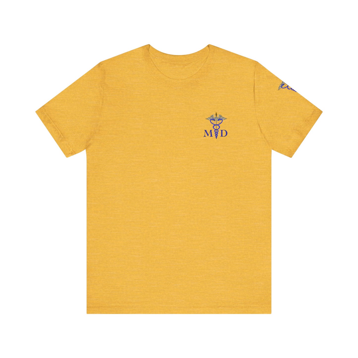 MD Caduceus, Medical Doctor Symbol T-Shirt with Medical Caduceus Design for Proud Doctors, MDs, and Medical Students