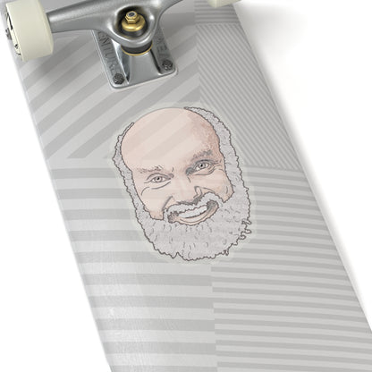 Ram Dass Portrait Sticker - Richard Alpert - Spiritual Teacher and Author
