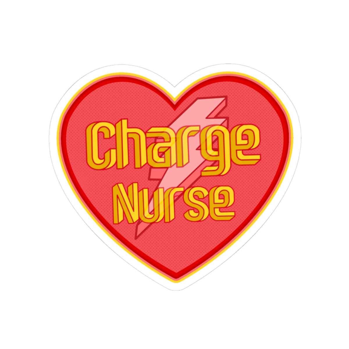 Charge Nurse Sticker