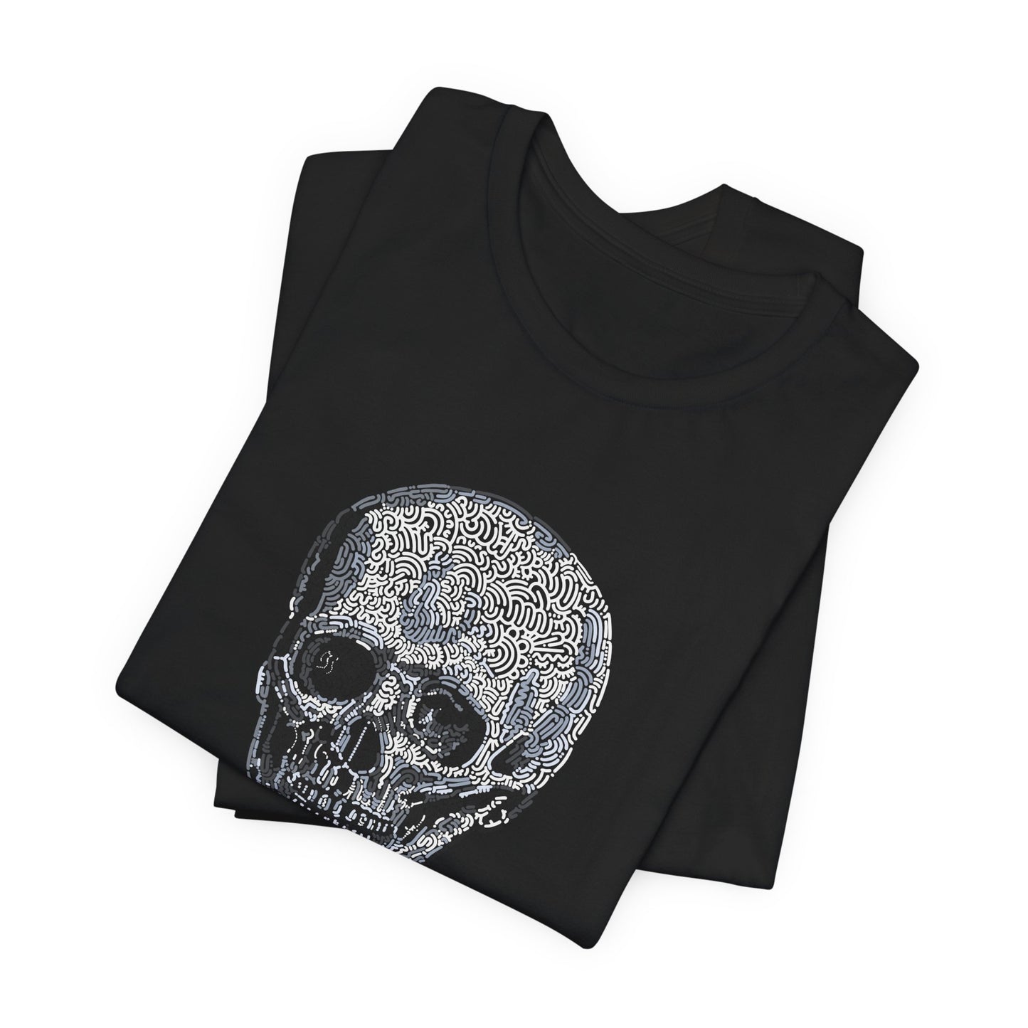 Skull T-Shirt - Artistic Skull Design