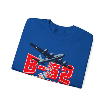 B-52 Payload of Peace Sweatshirt, Military Aircraft Jumper, Air Force Pullover, Warplane Graphic Crewneck, Aviation Lover Gift