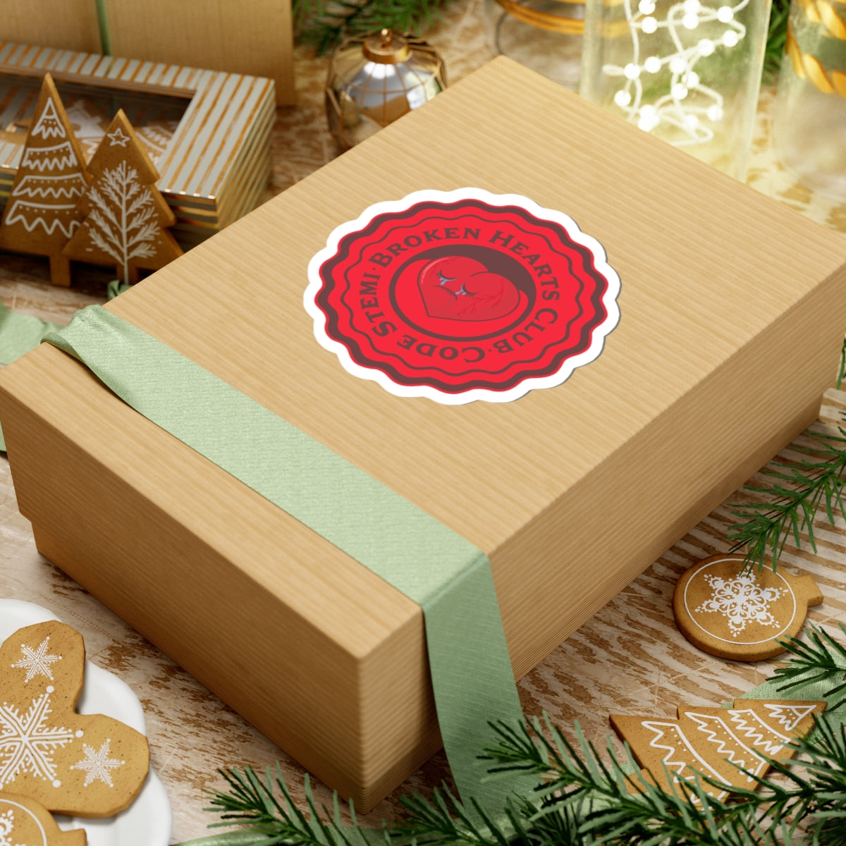 Broken Hearts Club Sticker , Code STEMI