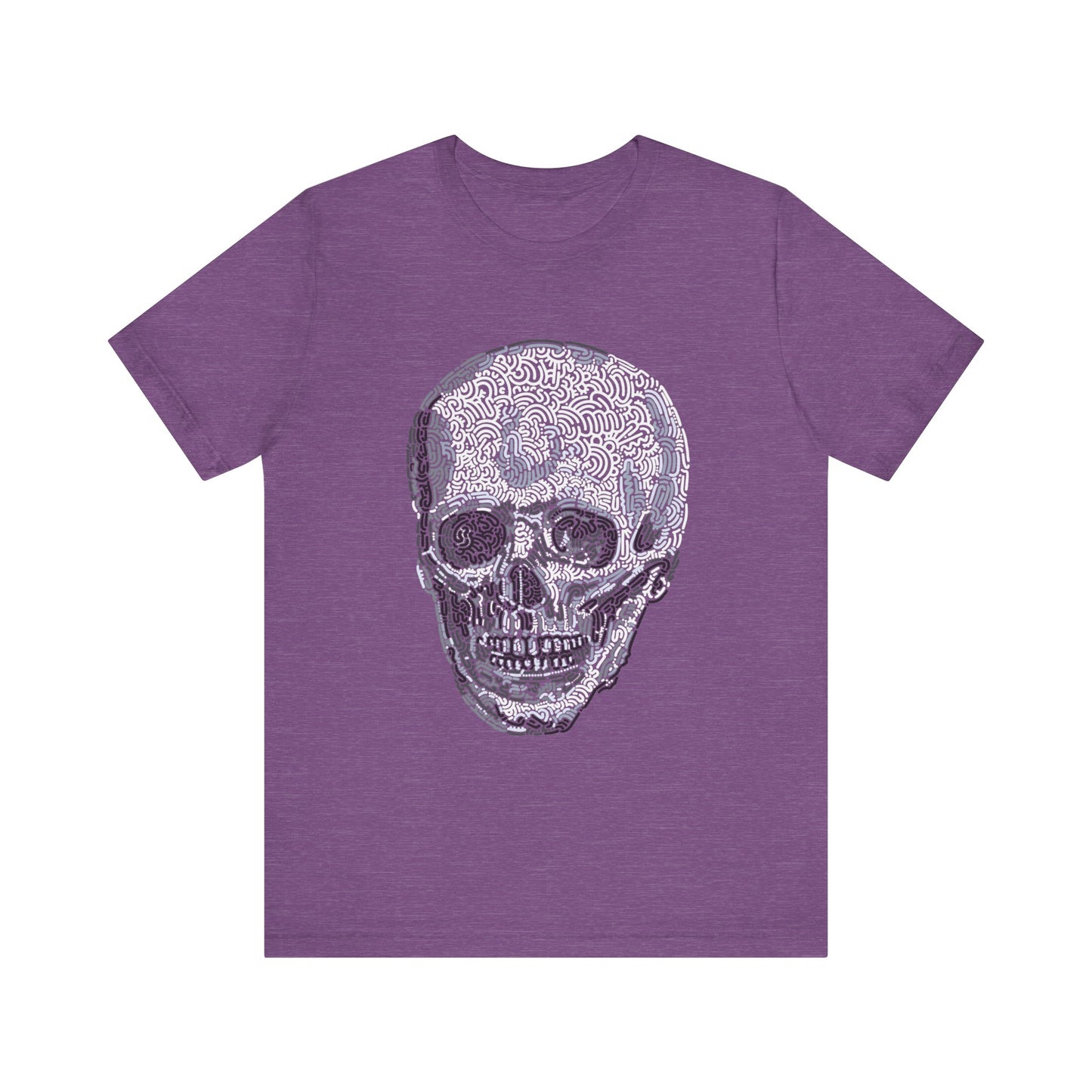 Skull T-Shirt - Bold Anatomical Skull Design for Edgy Style