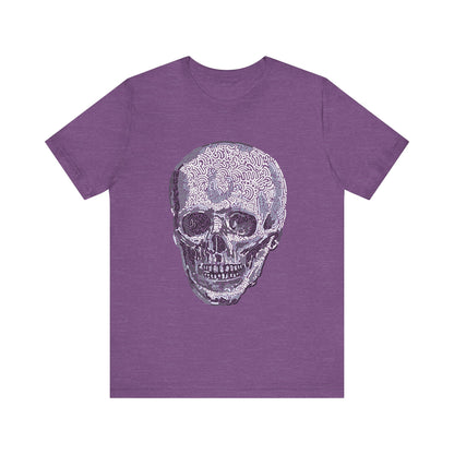 Skull T-Shirt - Bold Anatomical Skull Design for Edgy Style