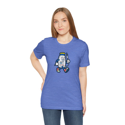 Propofol Pete - Funny Propofol Bottle Cartoon T-shirt for Nurses & Doctors