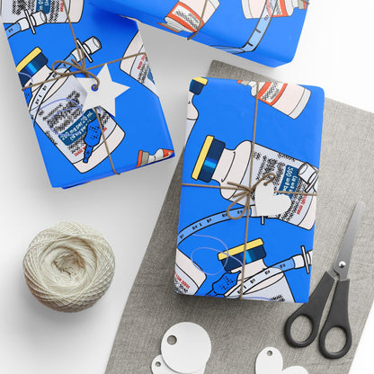 Silent Night In The ICU Wrapping Paper