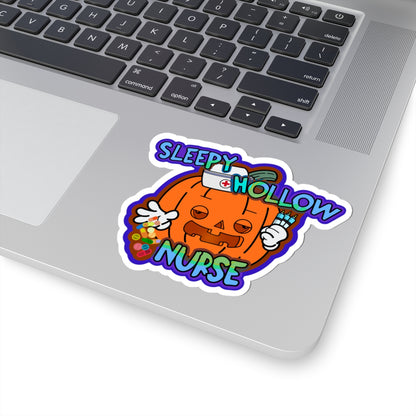 The Legend of "The Sleepy Hollow Nurse" Halloween Nursing Sticker
