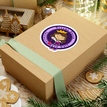 Trauma Queen TICU Nurse Sticker