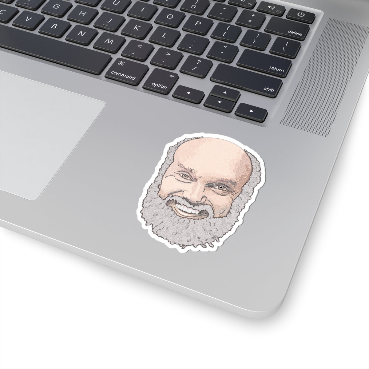 Ram Dass Portrait Sticker - Richard Alpert - Spiritual Teacher and Author