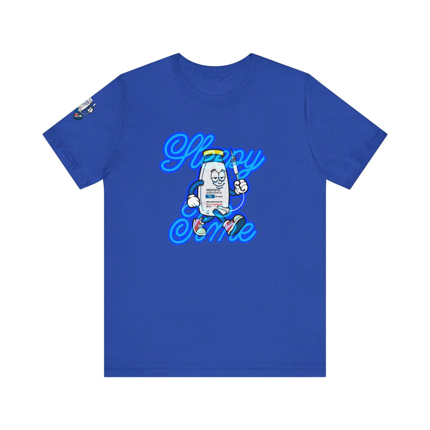 Sleepy Time Shirt , Propofol Pete, Anesthesia Humor, Nurse Gift, CRNA, Sedation, Funny Medical, Hospital, Healthcare T-Shirt