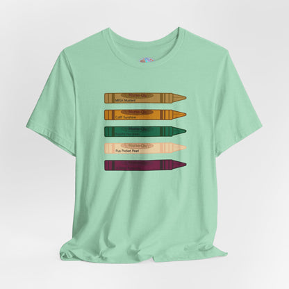 Nurse-ola Crayons T-shirt