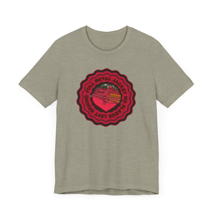 Full Metal Jacket , No Plaque Left Behind T-Shirt, Cardiology Humor, Cath Lab Nurse, Interventional Cardiology, Stent Placement Tee