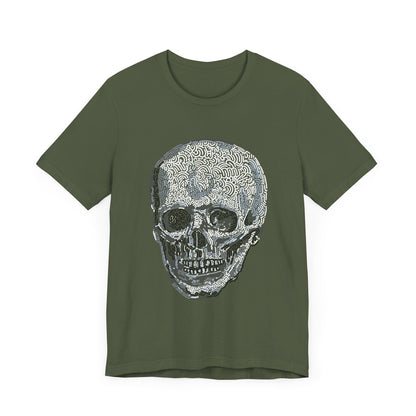 Skull T-Shirt - Bold Anatomical Skull Design for Edgy Style