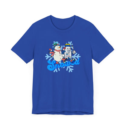 Snowed T-Shirt, Funny Propofol Nurse Shirt, ICU & Anesthesia Humor, Sedation Snowman, CRNA, Critical Care, Medical Gift, RN Tee