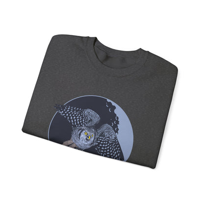 Night Owl Sweatshirt, Unisex Crewneck Sweater,  Gift for Night Owl Nurse, Nightshift worker