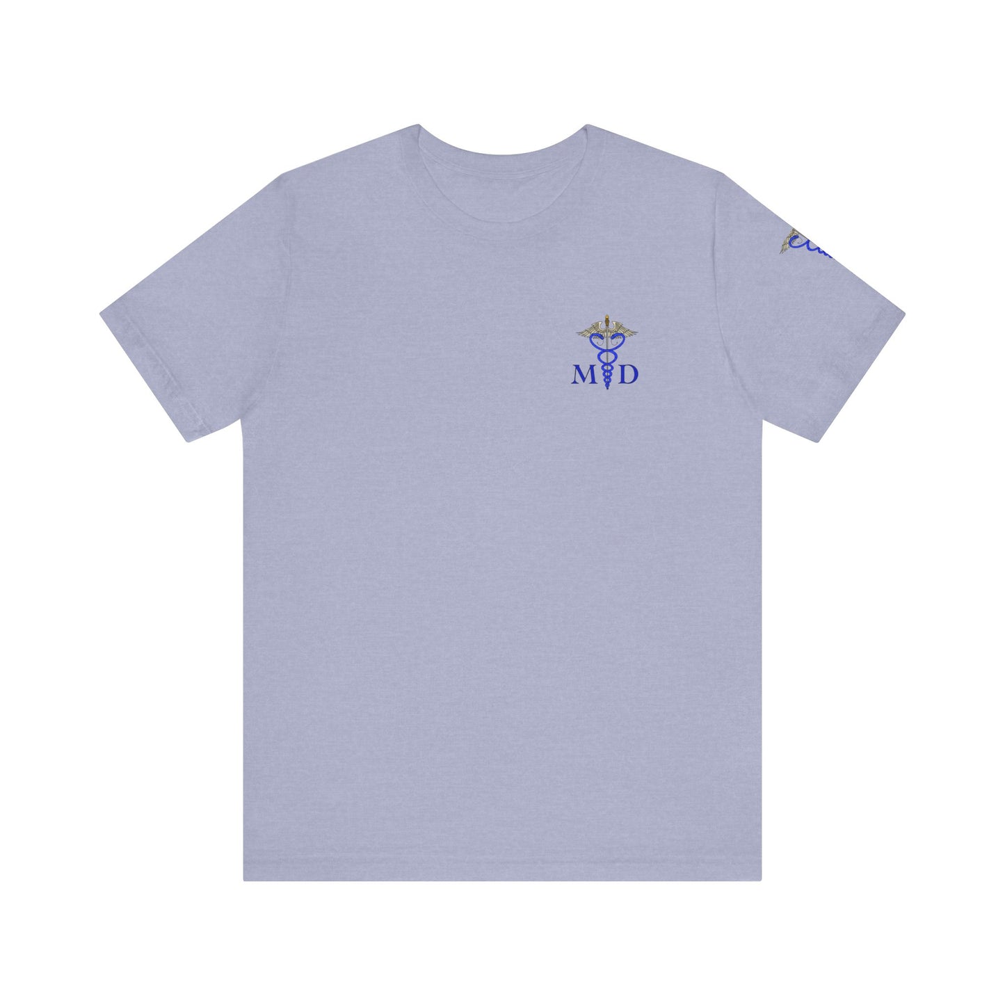 MD Caduceus, Medical Doctor Symbol T-Shirt with Medical Caduceus Design for Proud Doctors, MDs, and Medical Students