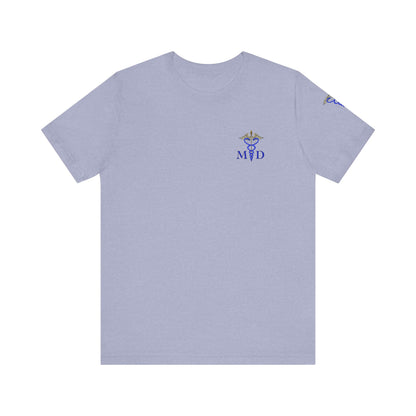 MD Caduceus, Medical Doctor Symbol T-Shirt with Medical Caduceus Design for Proud Doctors, MDs, and Medical Students