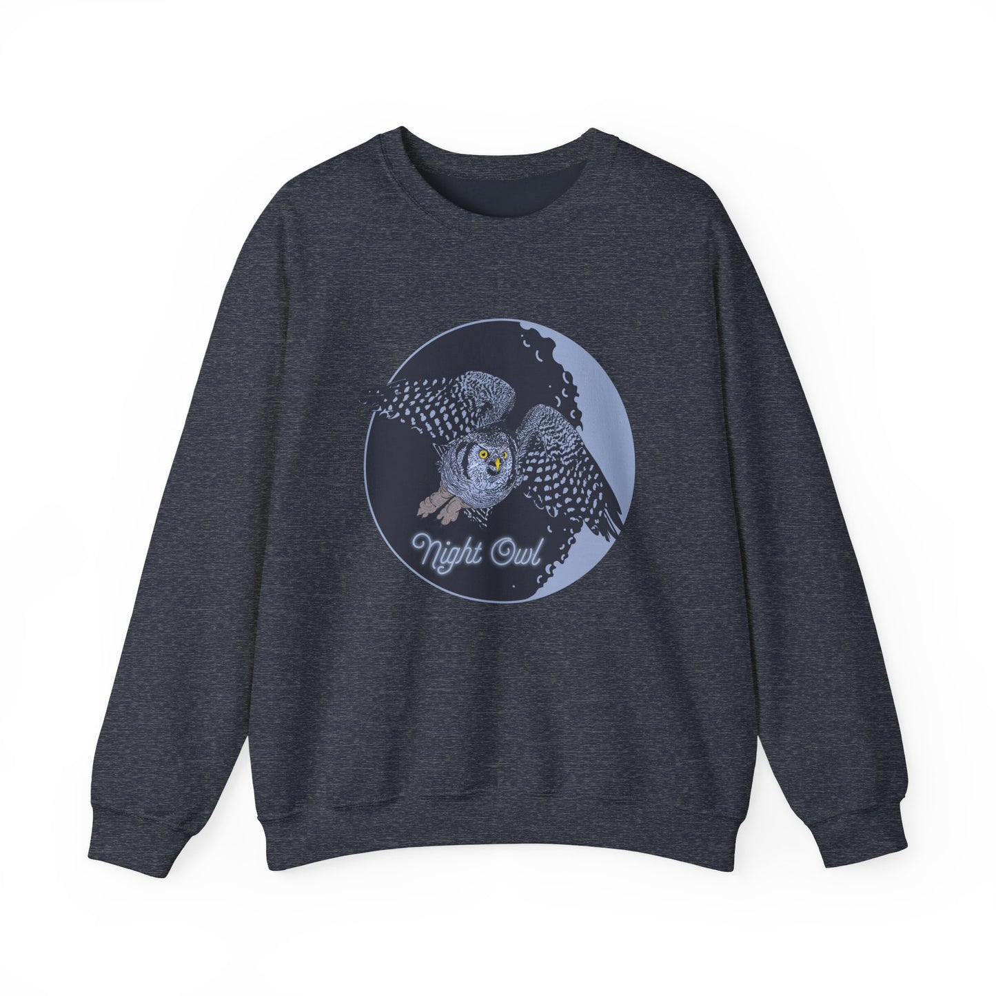 Night Owl Sweatshirt, Unisex Crewneck Sweater,  Gift for Night Owl Nurse, Nightshift worker