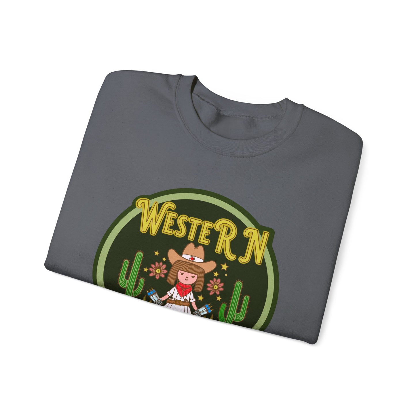 WesteRN Sweatshirt, Nursing Sweatshirt, Comfort Fit Pullover, Cozy Unisex Sweater