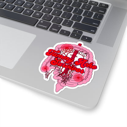 Tummy Ache Survivor Sticker