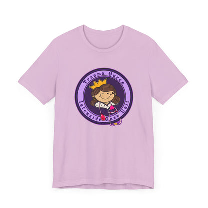 Trauma Queen, Intensive Care Unit T-Shirt, Funny ICU Nurse, ER, Critical Care, Medical Humor, RN Gift, Healthcare Worker Tee