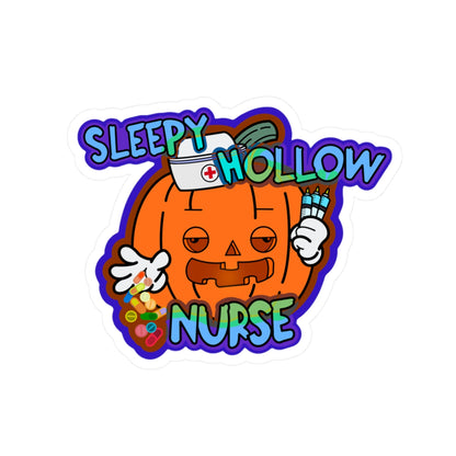 The Legend of "The Sleepy Hollow Nurse" Halloween Nursing Sticker