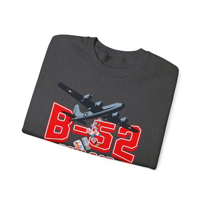 B-52 Payload of Peace Sweatshirt, Military Aircraft Jumper, Air Force Pullover, Warplane Graphic Crewneck, Aviation Lover Gift