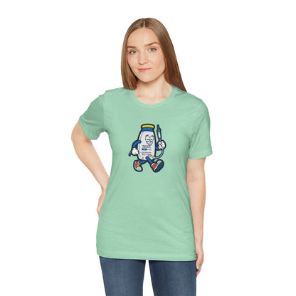 Propofol Pete - Funny Propofol Bottle Cartoon T-shirt for Nurses & Doctors