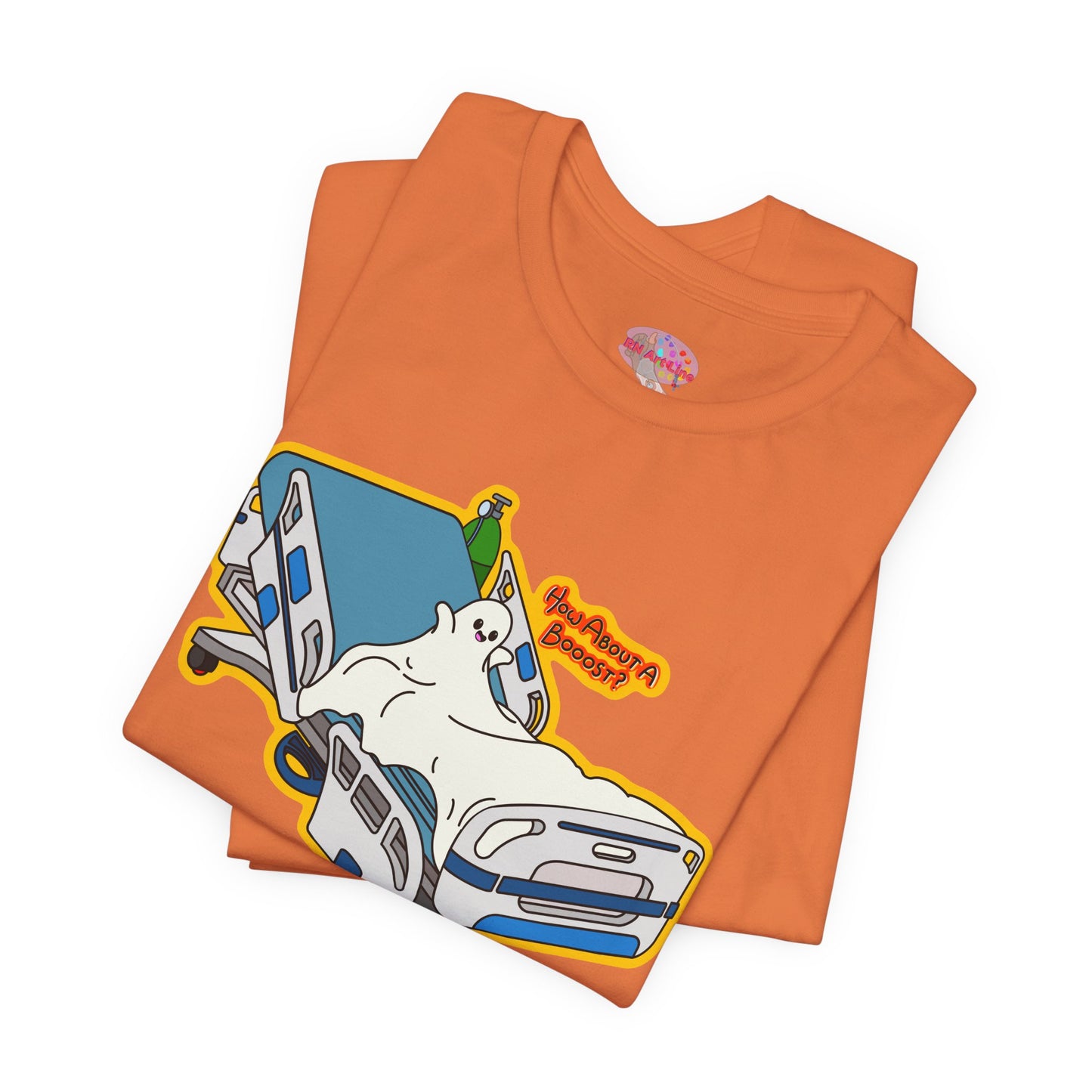 How About a Booost? Funny Halloween Nursing T-Shirt