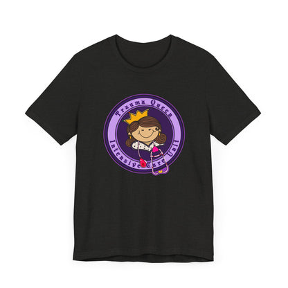 Trauma Queen, Intensive Care Unit T-Shirt, Funny ICU Nurse, ER, Critical Care, Medical Humor, RN Gift, Healthcare Worker Tee