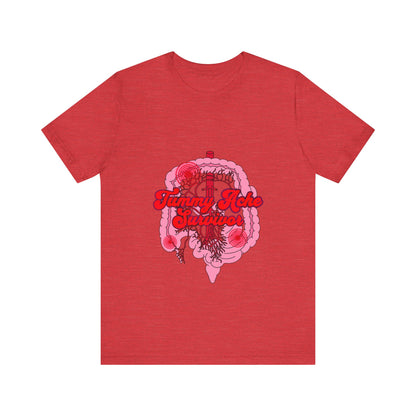 Tummy Ache Survivor Shirt, Funny Gut Health, Digestive System, GI Nurse, Stomach Pain Humor, Medical, IBS, Healthcare Gift Tee