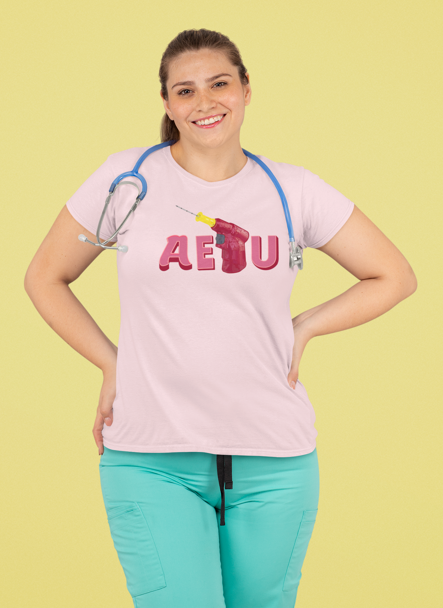AE-IO-U, Intraosseous IO Gun T-Shirt