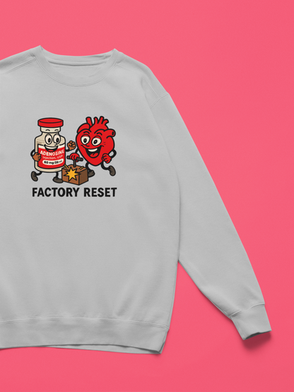Adenosine & Heart “Factory Reset” Sweatshirt