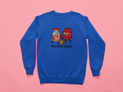 Adenosine & Heart “Factory Reset” Sweatshirt