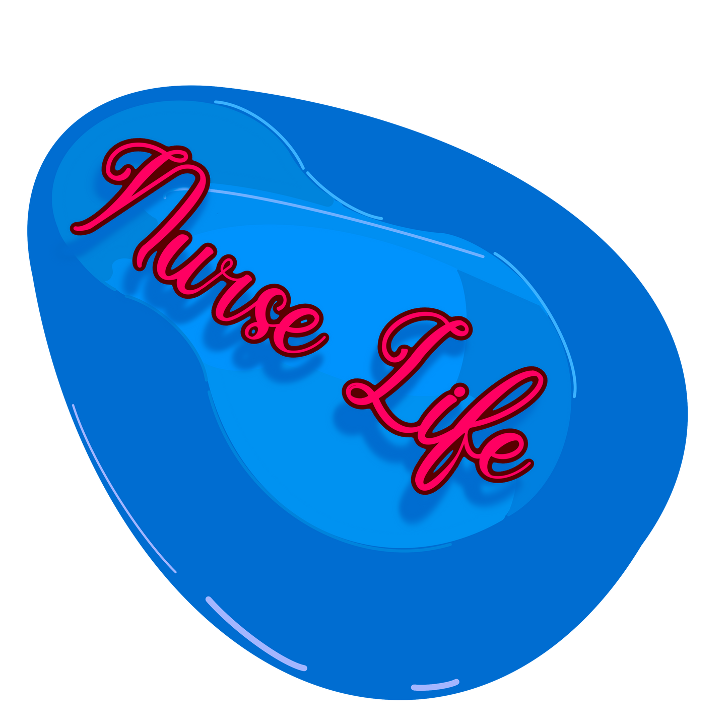 Nurse Life T-Shirt Bedpan Design