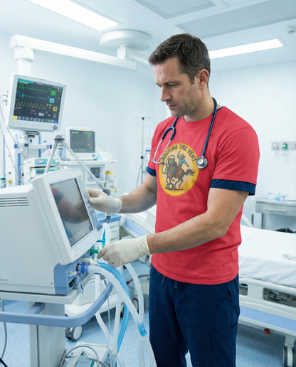 Bucking The Vent, ICU/RT T-Shirt