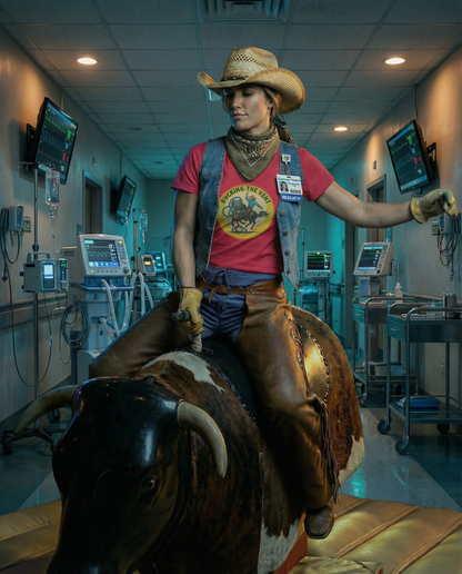 Bucking The Vent, ICU/RT T-Shirt