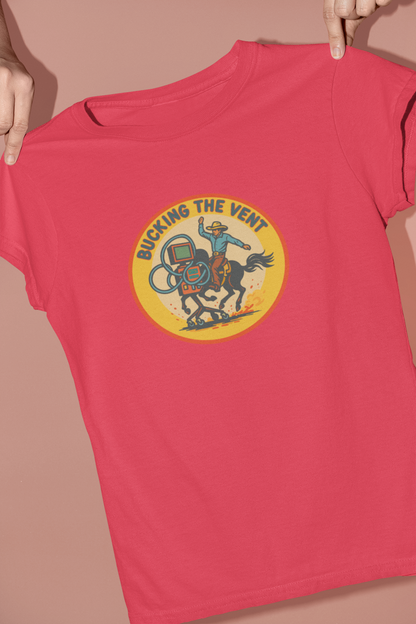 Bucking The Vent, ICU/RT T-Shirt