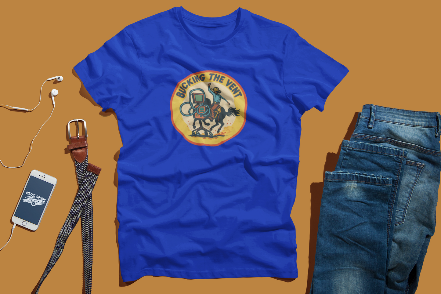 Bucking The Vent, ICU/RT T-Shirt