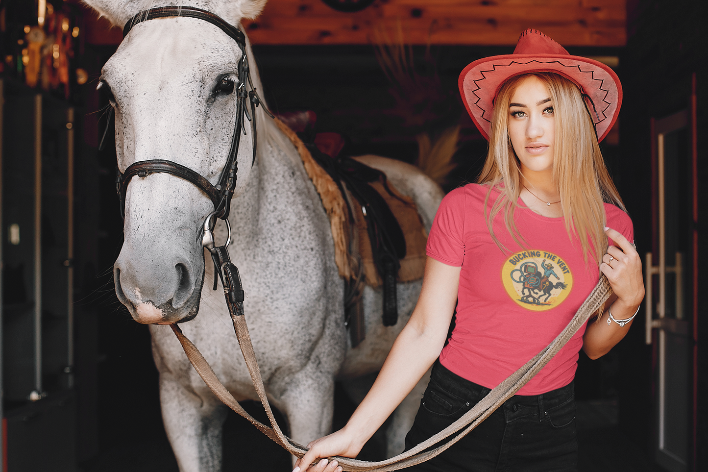 Bucking The Vent, ICU/RT T-Shirt