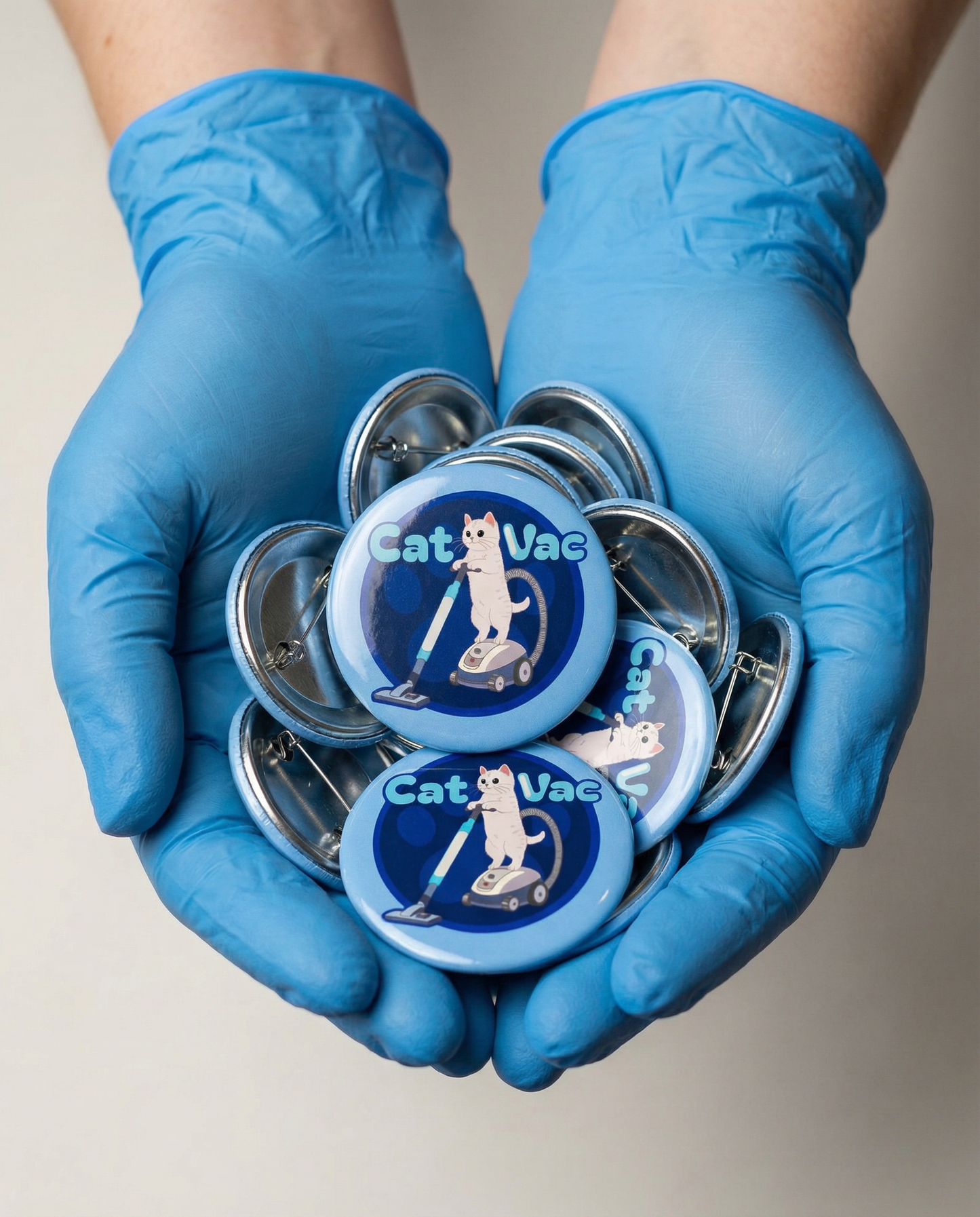 Cat Vac (External Catheter) Button