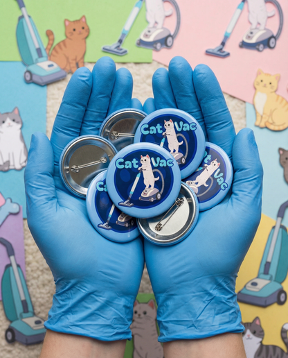 Cat Vac (External Catheter) Button