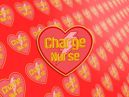 Charge Nurse Sticker