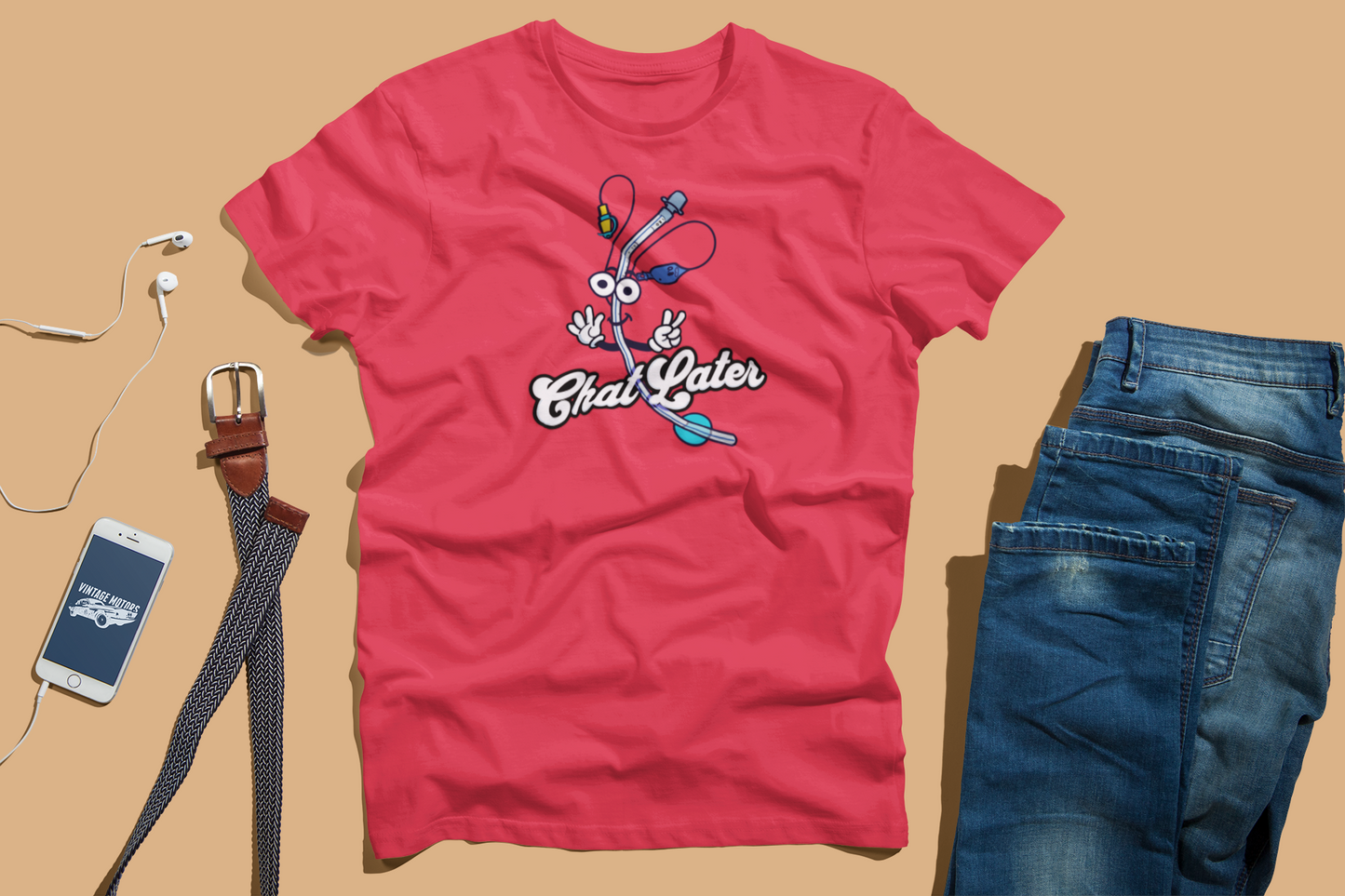 Chat Later T-Shirt