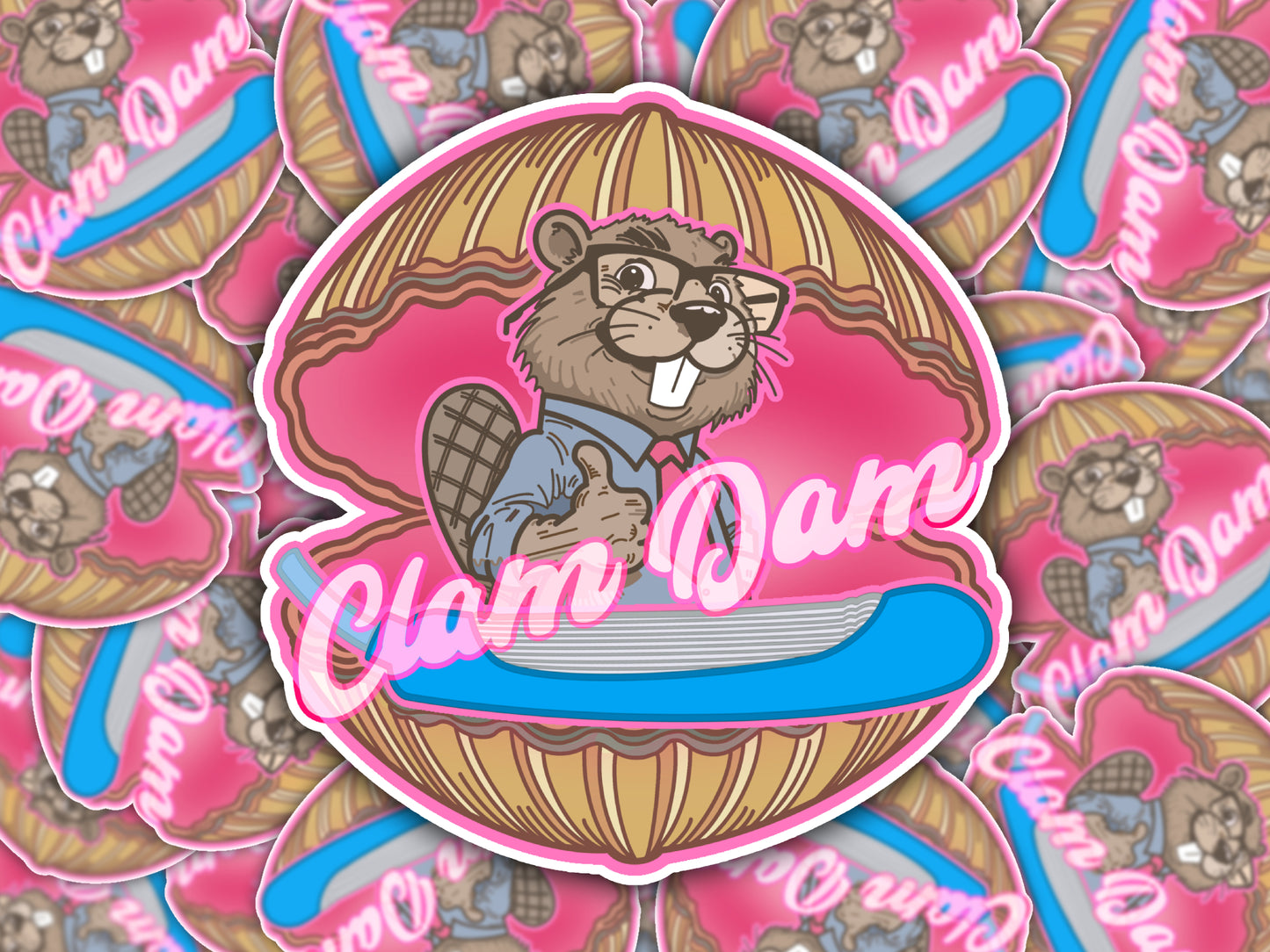 Clam Dam Sticker, External Catheter Sticker